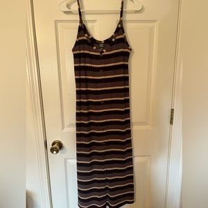 NWOT Cute striped ribbed dress. Wild Fable XXL.
